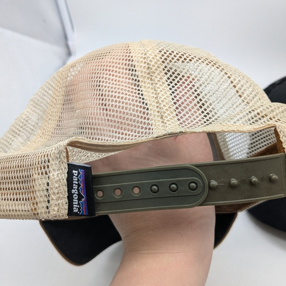 Lot Of 2 Patagonia Fitz Roy Trucker Hat Fish Trout Salmon Snapback Cap Mesh A001 - Picture 9 of 13